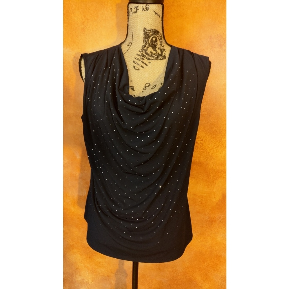 Dark blue blouse xl, New